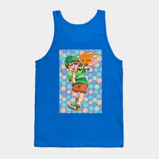 Takeru and Patamon Tank Top